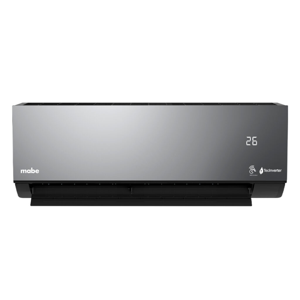 Aire Acondicionado Inverter Premium 220v 18000 BTU Negro Espejo Mabe